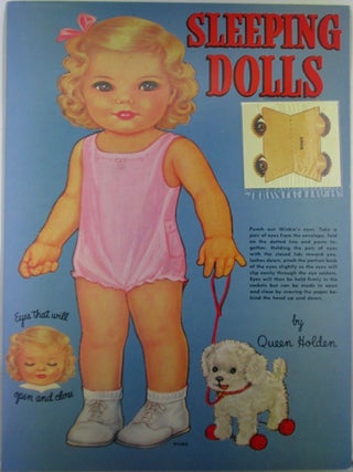 Sleeping Dolls. Eyes that Will Open and Close by Queen Holden