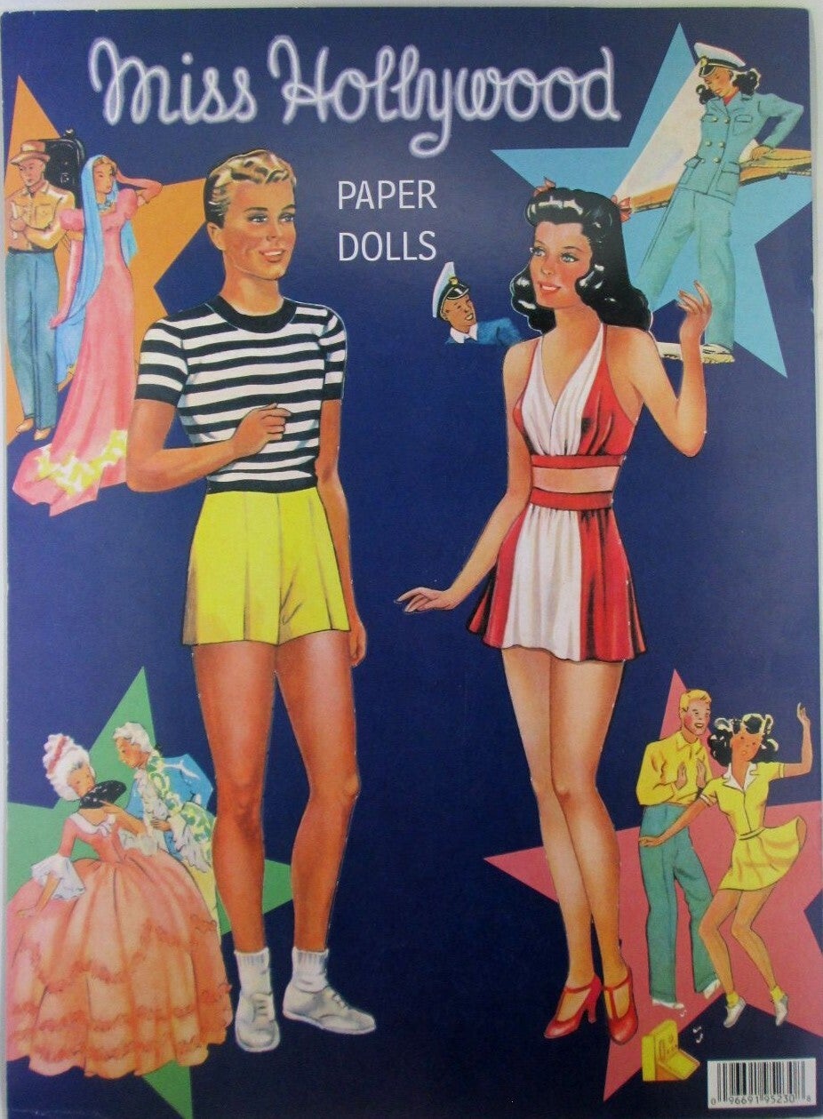 Miss Hollywood Paper Dolls | Florence Salter
