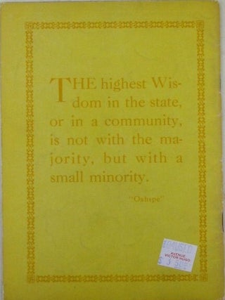 The Impulse. April, 1930