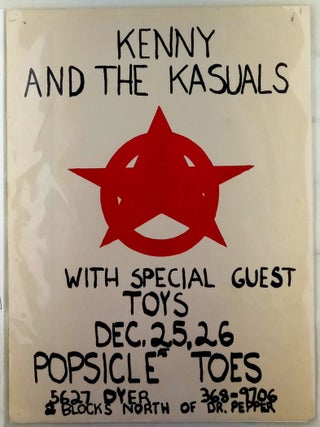 Item #021562 Kenny and the Kasuals With Special Guest, Toys, Dec. 25, 26 at Popsicle Toes Concert...