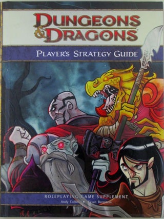 Item #021578 Dungeons and Dragons Player's Strategy Guide. Roleplaying Game Supplement. Andy...