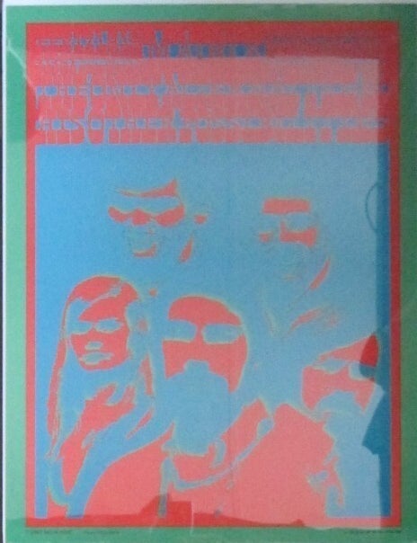 Item #021582 The Only Alternative and His Other Possibilities at the Matrix February 17, 18, 19 (1967) Psychedelic Concert Poster. Artist Neon Rose, Victor Moscoso.