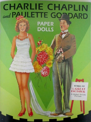 Item #021601 Charlie Chaplin and Paulette Goddard Paper Dolls. /artist given