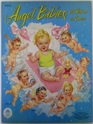 Item #021634 Angel Babies. 14 Babies to Dress Paper Doll Book