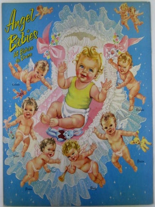 Angel Babies. 14 Babies to Dress Paper Doll Book.
