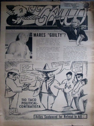 Item #021695 El Gallo. March, 1968. Vol. 1, No. 8. Bill Vasquez, Kelly Lovato Jr