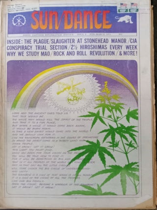 Item #021740 Sun/Dance. White Panther Information Service. Feb-March, 1971. Number 3. John...