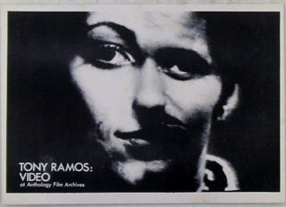 Item #021778 Tony (Anthony) Ramos: Video at Anthology Film Archives Promotional Postcard