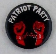 Item #021804 Patriot Party Pinback