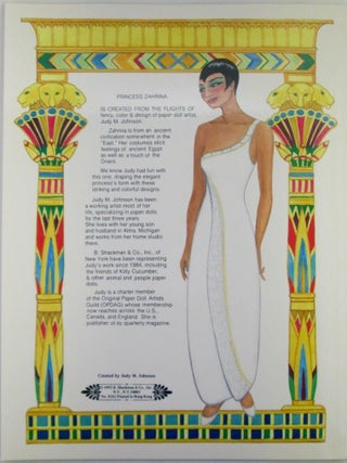 Princess Zahrina. A Fantasy Paper Doll with Seven Cut-Out Costumes