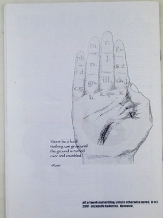 In(ner) Question. An Artist's Retreat. Autumn, 2001. Issue 4