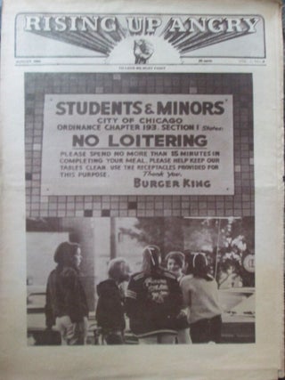 Rising Up Angry. August, 1969. Vol. 1, No. 2. Authors.