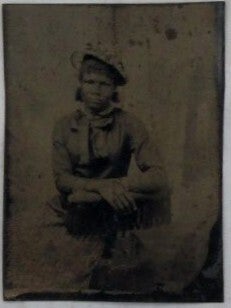 Item #021858 African American Woman Tintype Photograph