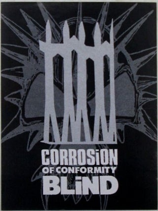 Item #021898 Corrosion of Conformity Blind Album Promotional Sticker