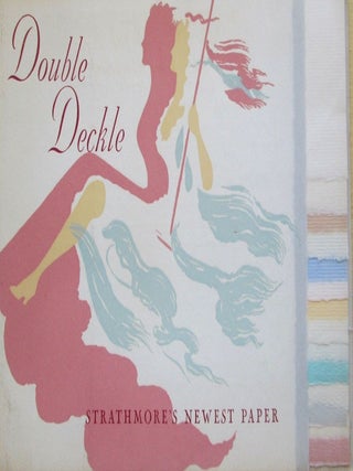 Item #021917 Double Deckle. Strathmore's Newest Paper Example Booklet