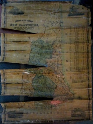 Township and Rail-Road Map of New Hampshire. 1854