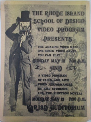 Item #021937 The Rhode Island School of Design Video Program Presents The Amazing Video Maze. One...