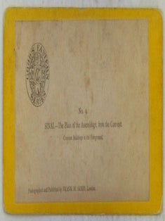 Sinai-The Plain of the Assemblage, from the Convent. Stereographic, Stereoscope, Stereoview Photograph
