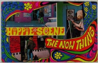 Item #021940 Hippie Scene. The Now Thing Vintage Postcard