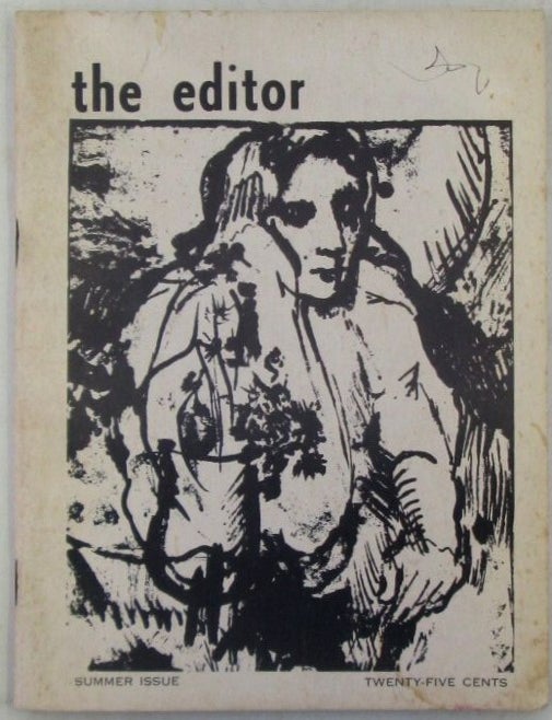 Item #021953 The Editor. Summer 1959. 3rd Issue. Piero Heliczer, Bronzi, James Wolford, Libby Eielson.