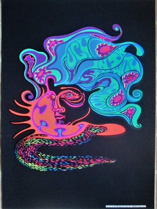 Item #021954 Lucy in the Sky. Blacklight Poster. Attributed to Dan Shupe