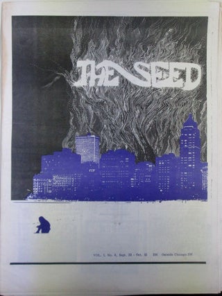 Item #021961 Chicago Seed. Volume 1, Number 8.Sept. 22-Oct 12, 1967. Andy Warhol, interview
