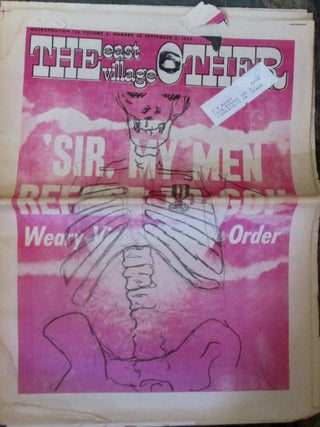 Item #021962 The East Village Other. Vol. 4., No. 40. September 3, 1969. authors