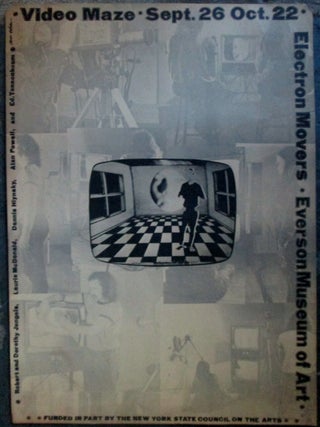 Item #022006 Video Maze. Sept. 26 Oct. 22. Electron Movers. Everson Museum of Art