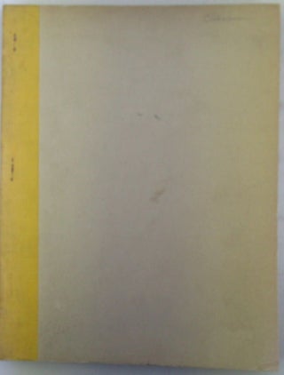 Item #022022 Logical Calculus. Paul Bernays