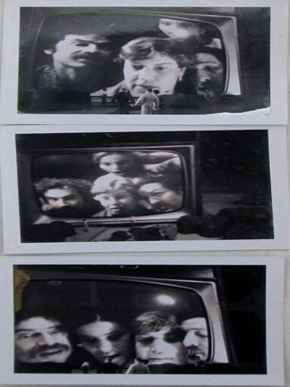 Item #022054 Three Photos From an Unidentified Art Installation by the Electron Movers. Presumed...