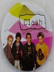 Item #022070 The Clash Vintage Pinback