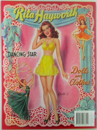 Rita Hayworth Dancing Star Dolls and Clothes. Paper Dolls.