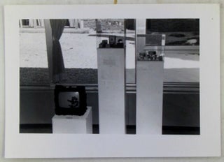 Item #022087 Televisions on Pedestal Installation Art Photo
