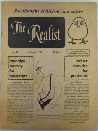 Item #022121 The Realist. September, 1964. No. 53. Dick Gregory