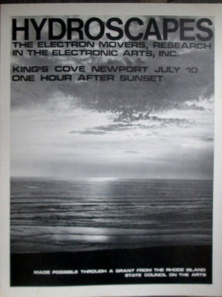 Item #022126 Hydroscapes. The Electron Movers, Research in the Electronic Arts, Inc