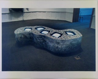 Item #022127 Gone Swimming. Photo From a 1987 Exhibition. Connie, Coleman Powell, Alan, artists