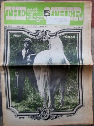 Item #022159 The East Village Other. Feb. 23-29, 1968. Vol. 3., No. 12. R. Crumb, Spain ....