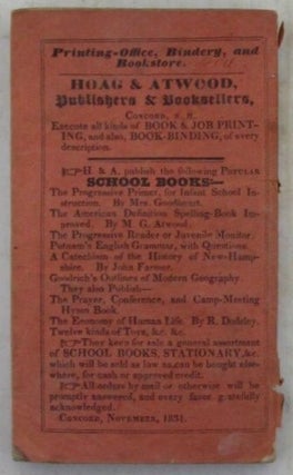 The New-Hampshire Annual Register, and United States Calendar. 1832