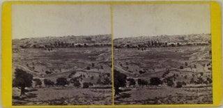 Item #022209 Jerusalem, From the Mount of Olives. Stereographic, Stereoscope, Stereoview...