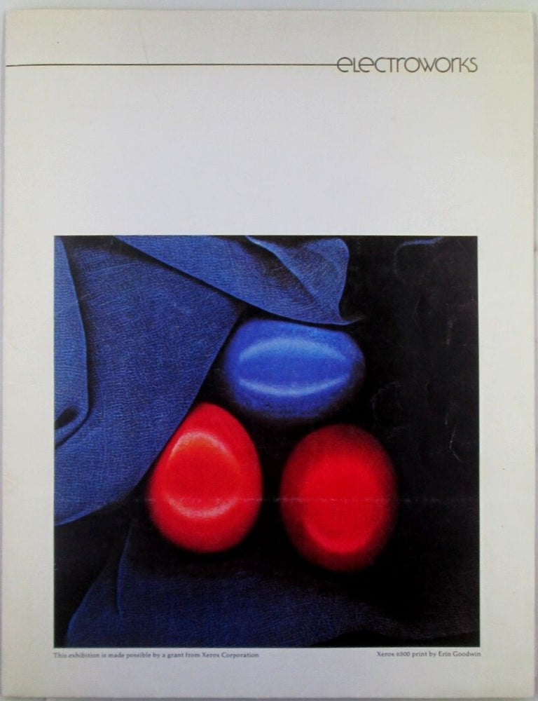 Item #022247 Electroworks Promotional and Informational Folder with Loose Sheets on the Electroworks Symposium. Xerox Copy Machine, Mimeo Art.