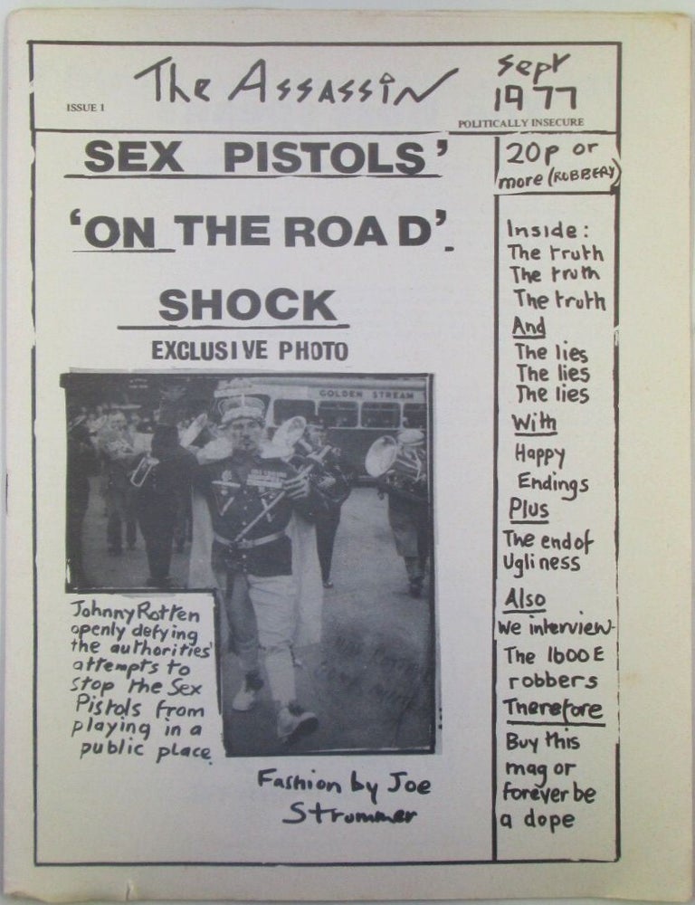 Item #022301 The Assassin. Issue 1. Sept. 1977. Cyrus Vain, author and publisher.