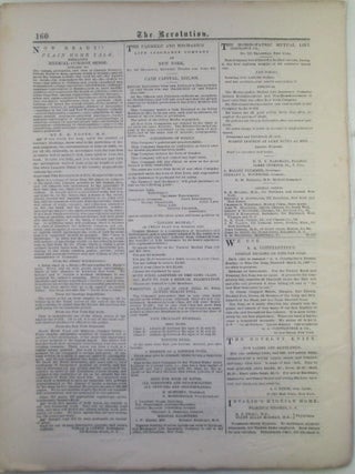 The Revolution. March 10, 1870. Vol. V. No. 10