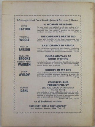 Partisan Review. July-August, 1950