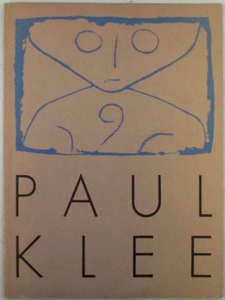 Item #022362 Paul Klee. Paul . Feininger Klee, Lyonel, artist, authors
