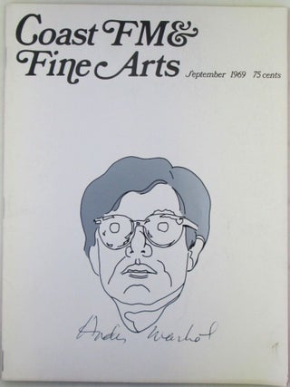 Item #022377 Coast FM and Fine Arts. September 1969. artist, interviewee, Andy . Warhol, Authors
