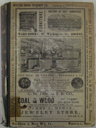 Item #022406 Dudley, Dean. The Dover, Great Falls and Rochester Directory For 1882-83