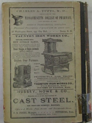 Dudley, Dean. The Dover, Great Falls and Rochester Directory For 1882-83