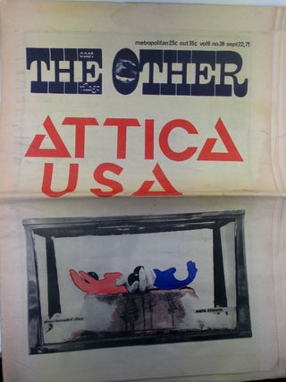 Item #022423 The East Village Other. Sept. 22, 1971. Vol. 6., No. 39. Dana Beal, Allen Ginsberg