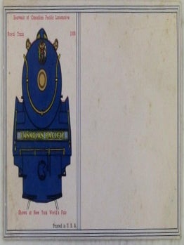 Item #022451 Souvenir of Canadian Pacific Locomotive. 1939 New York World's Fair