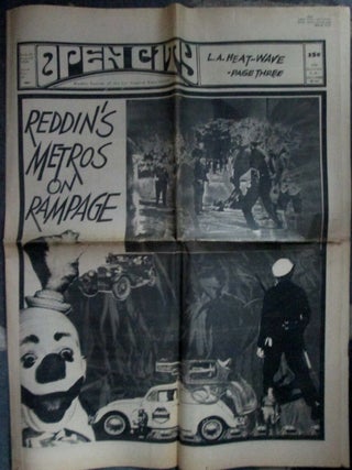 Item #022491 Open City. Aug. 16-22, 1968. Issue No. 65. Charles Bukowski